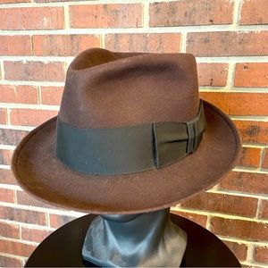 Vintage Dobbs 20 Fedora 7 1/2